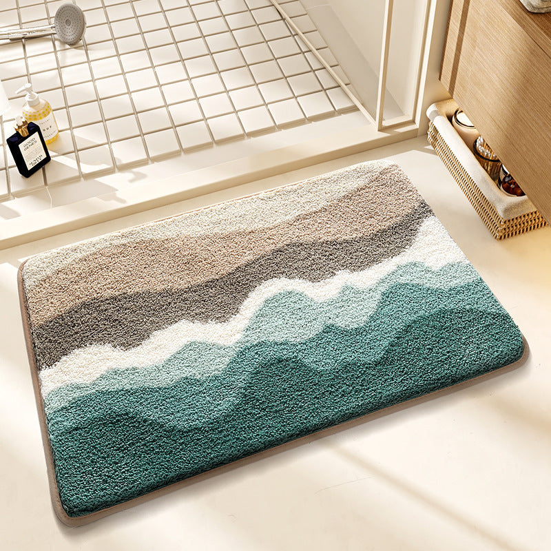 Decorative Shower Bath Mat | High & Bury