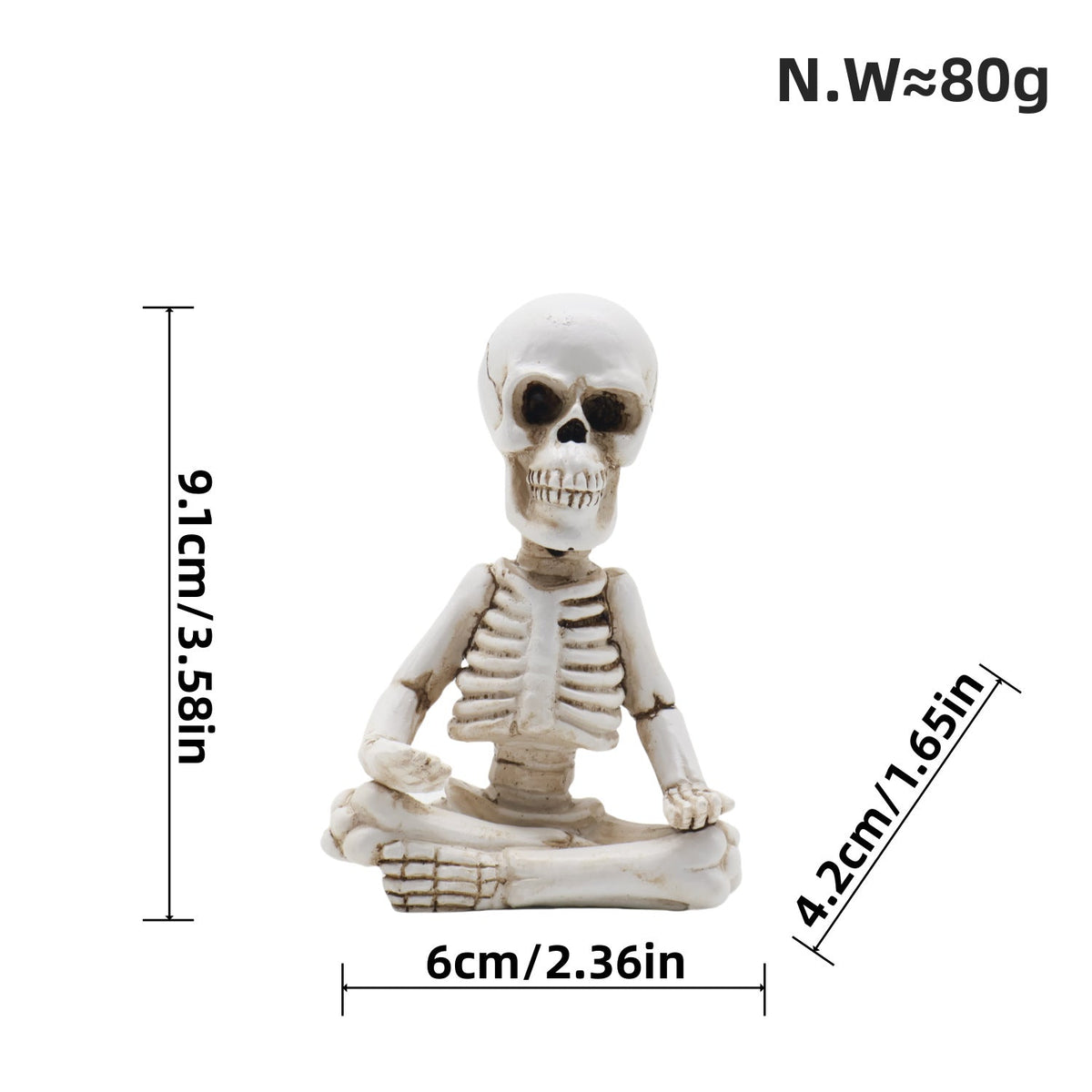 Decorative Skeleton Figure | High & Bury