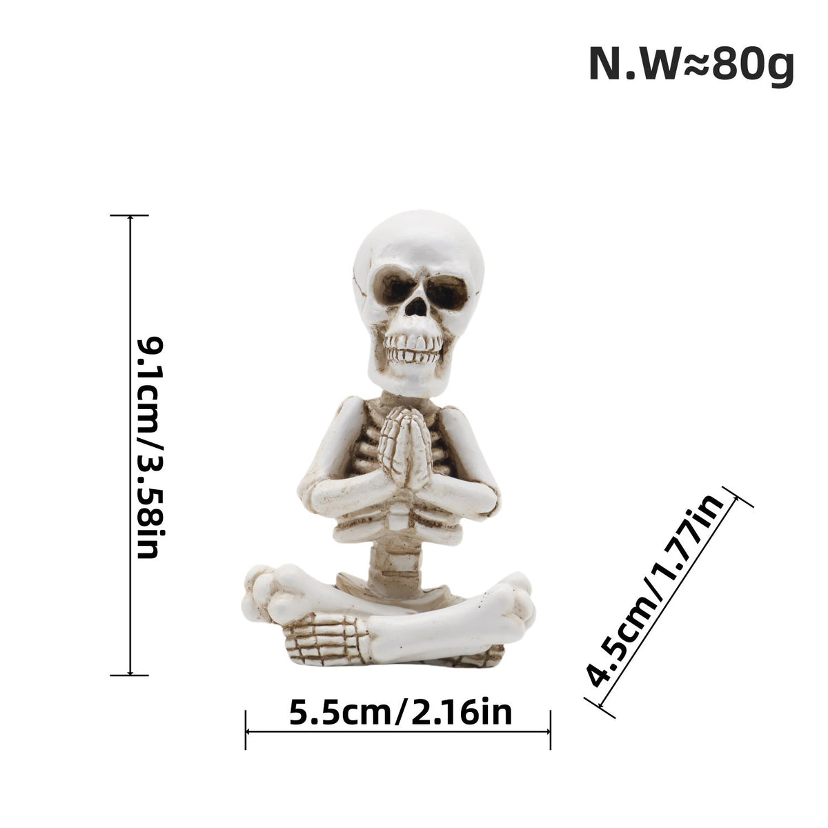 Decorative Skeleton Figure | High & Bury