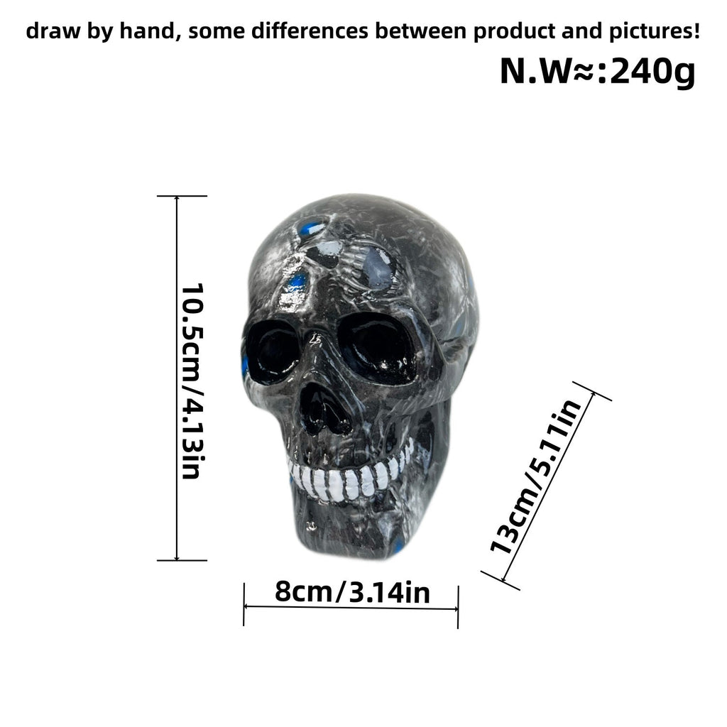 Decorative Skull Soft Textile Ceramic | High & Bury