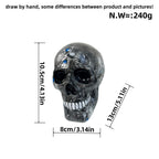 Decorative Skull Soft Textile Ceramic | High & Bury