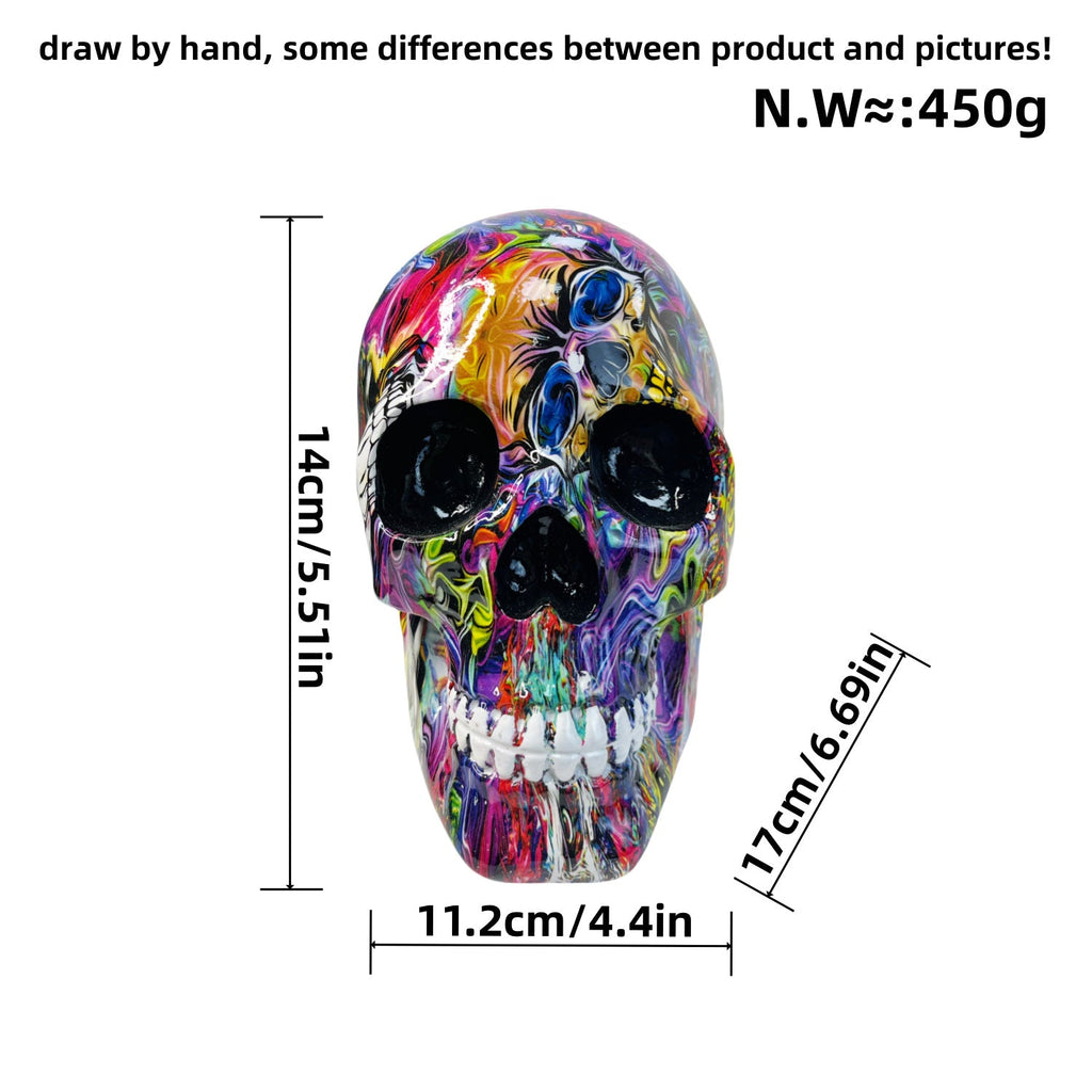 Decorative Skull Soft Textile Ceramic | High & Bury