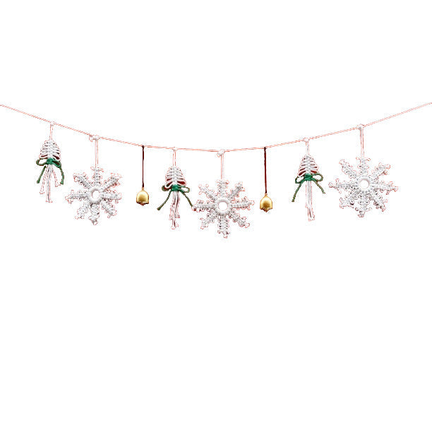 Decorative Snowflake Garland | High & Bury