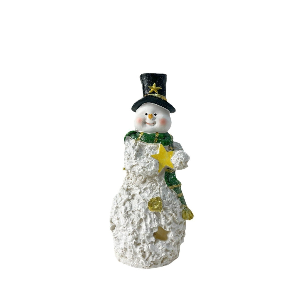 Decorative Snowman Sculpture | High & Bury