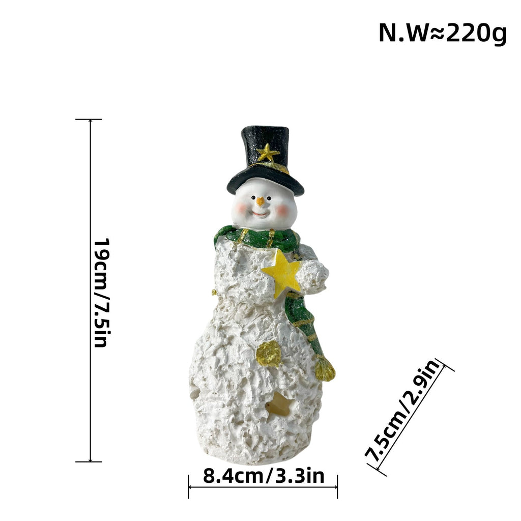 Decorative Snowman Sculpture | High & Bury