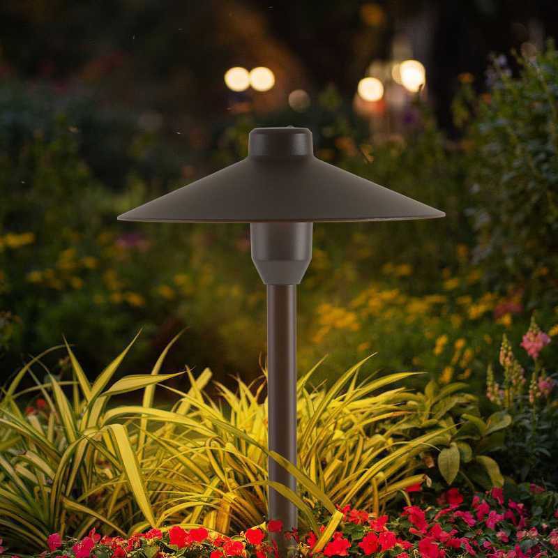 Decorative Solar Mushroom Path Light | High & Bury