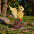 Decorative Squirrel Sculpture on a Pine Cone | High & Bury