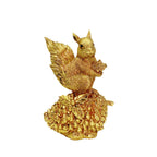 Decorative Squirrel Sculpture on a Pine Cone | High & Bury
