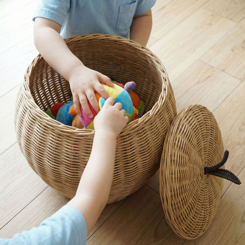 Decorative Storage Basket Apple | High & Bury