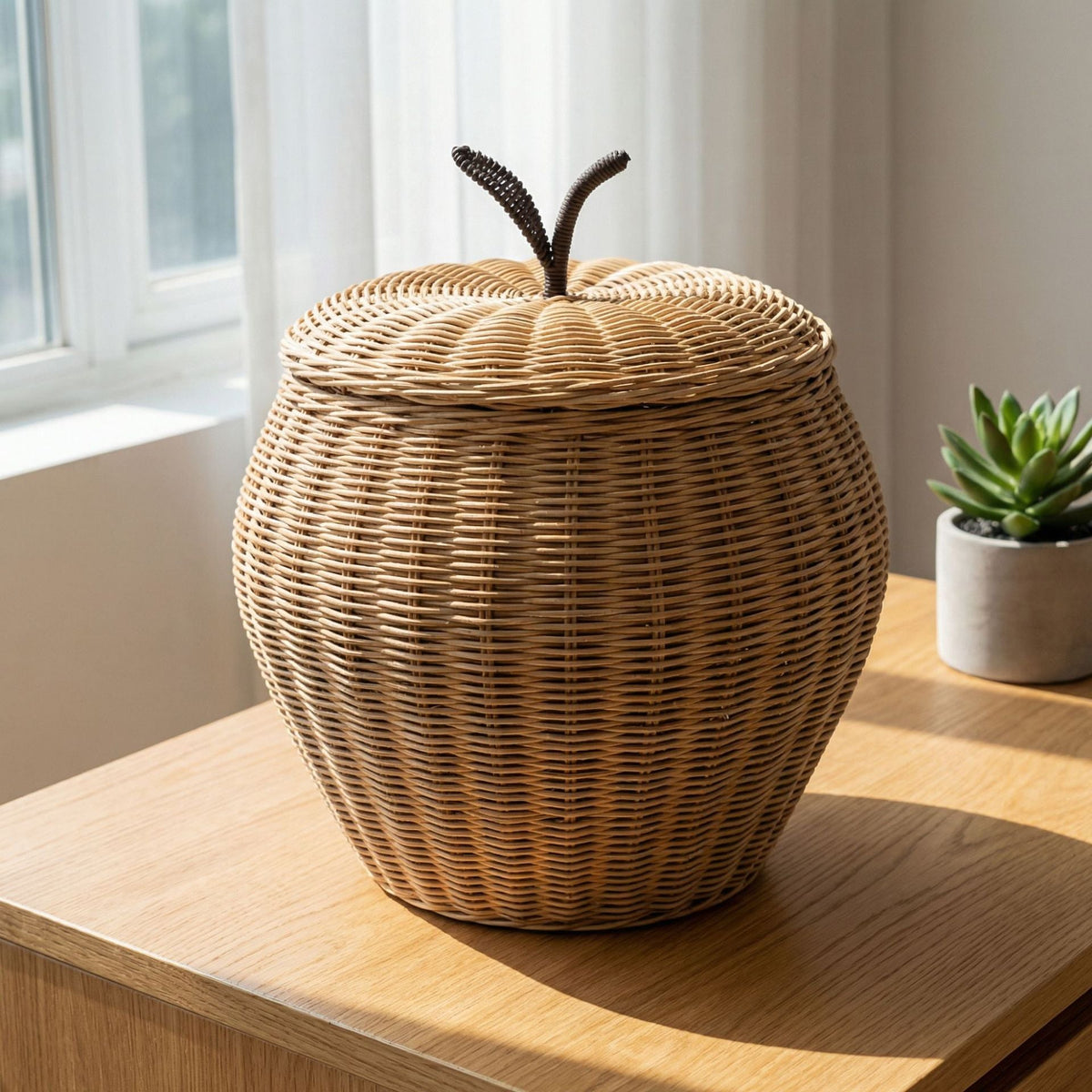 Decorative Storage Basket Apple | High & Bury