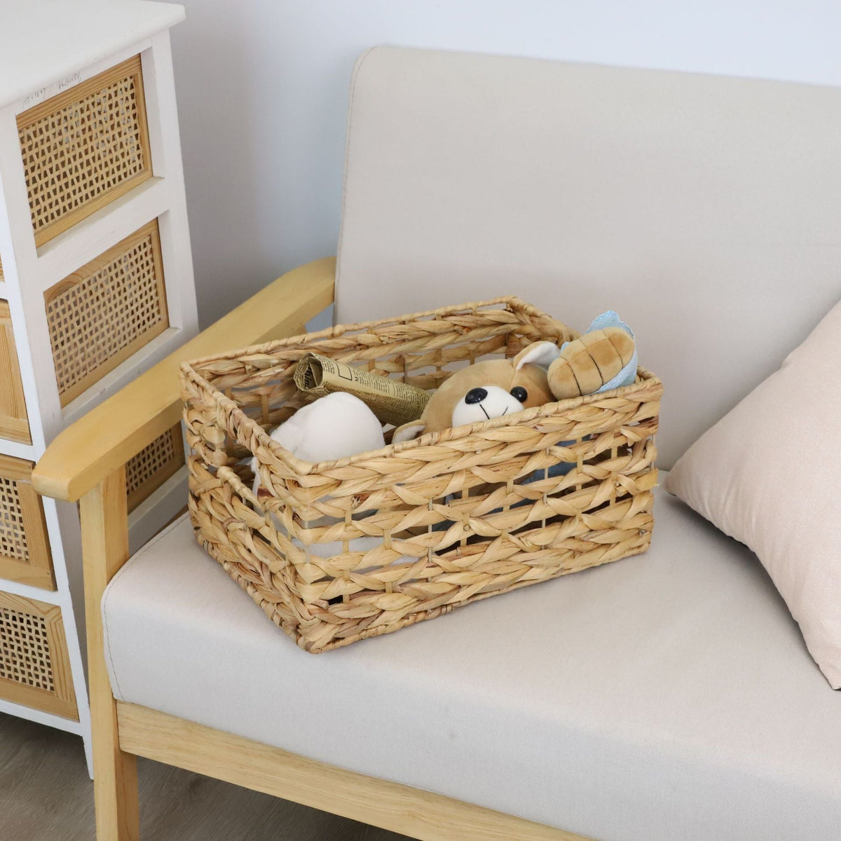 Decorative Storage Basket Green Nature | High & Bury