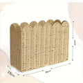 Decorative Storage Basket Khaki | High & Bury