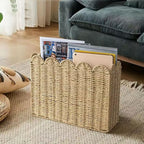 Decorative Storage Basket Khaki | High & Bury