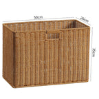Decorative Storage Basket Light Brown | High & Bury