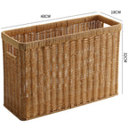 Decorative Storage Basket Light Brown | High & Bury