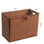 Decorative Storage Basket Light Brown | High & Bury