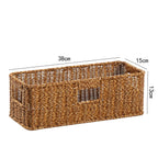 Decorative Storage Basket Light Brown | High & Bury