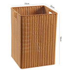 Decorative Storage Basket Light Brown | High & Bury