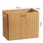 Decorative Storage Basket Light Brown | High & Bury