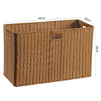 Decorative Storage Basket Light Brown | High & Bury