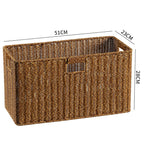 Decorative Storage Basket Light Brown | High & Bury