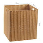 Decorative Storage Basket Light Brown | High & Bury