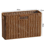 Decorative Storage Basket Light Brown | High & Bury