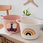 Decorative Storage Basket Lilac | High & Bury