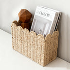 Decorative Storage Basket made of High-Quality Natural Material | High & Bury