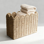 Decorative Storage Basket made of High-Quality Natural Material | High & Bury