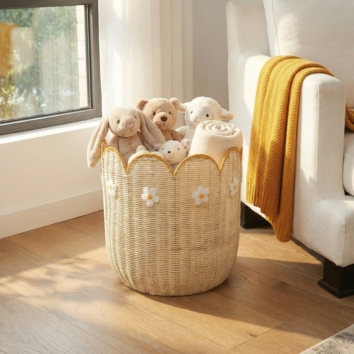 Decorative Storage Basket Model Xi1D | High & Bury