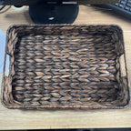 Decorative Storage Basket Natural Brown | High & Bury