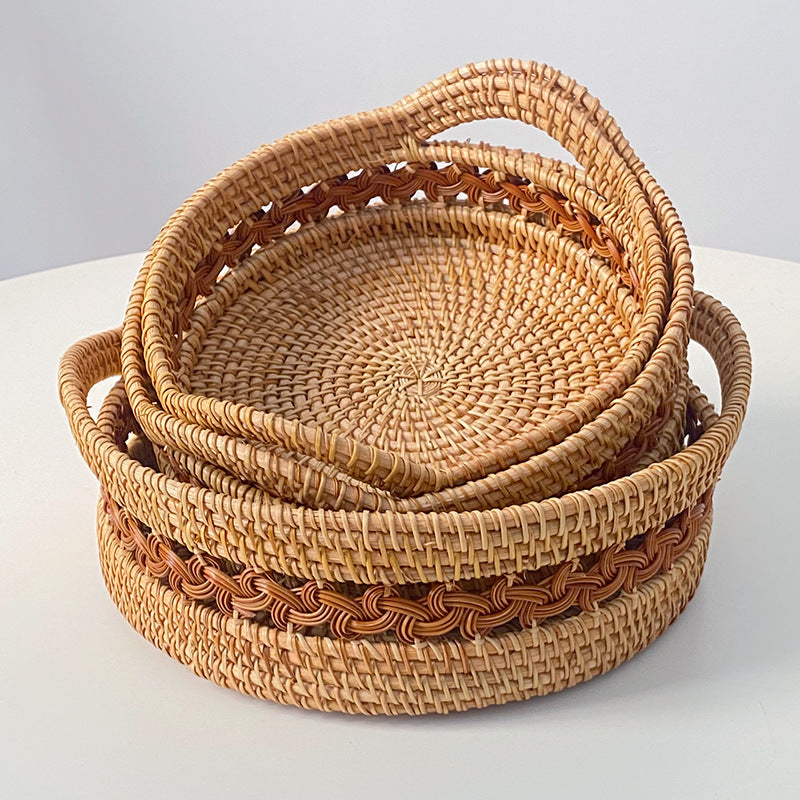 Decorative Storage Basket Nature Gold | High & Bury
