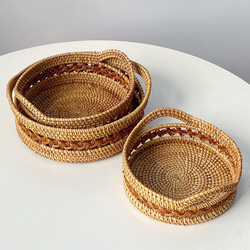 Decorative Storage Basket Nature Gold | High & Bury