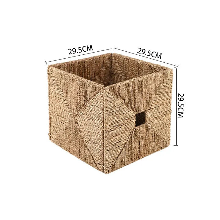 Decorative Storage Basket Rustic Design | High & Bury
