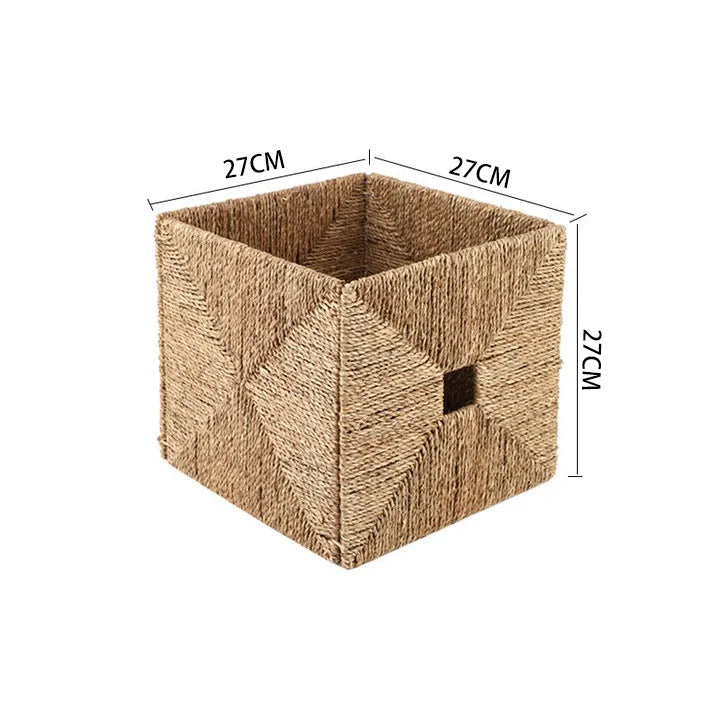 Decorative Storage Basket Rustic Design | High & Bury