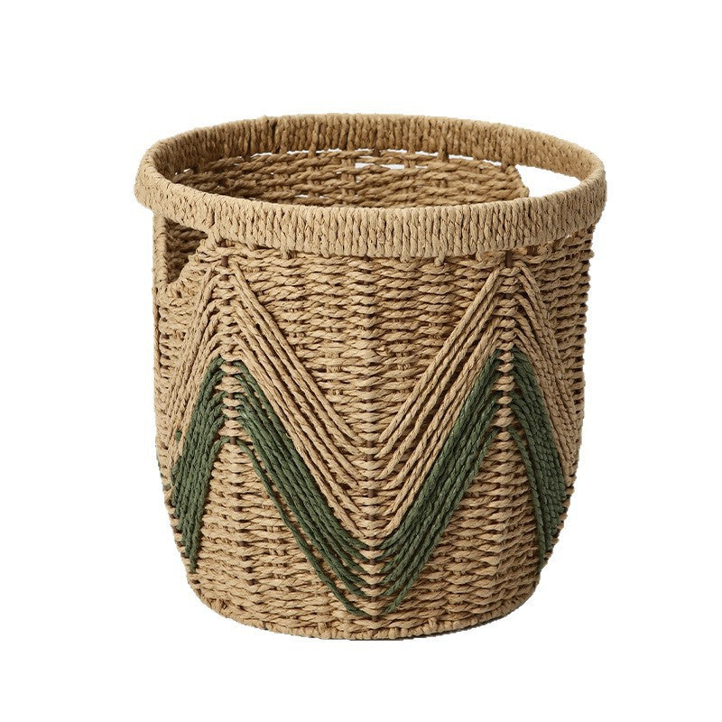 Decorative Storage Basket Small Brown Nature | High & Bury