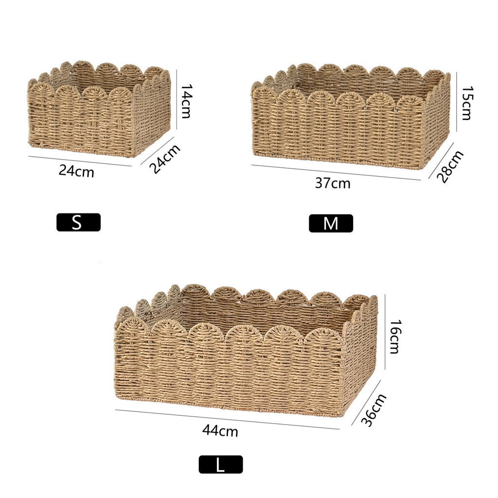 Decorative Storage Basket Small Medium Large | High & Bury