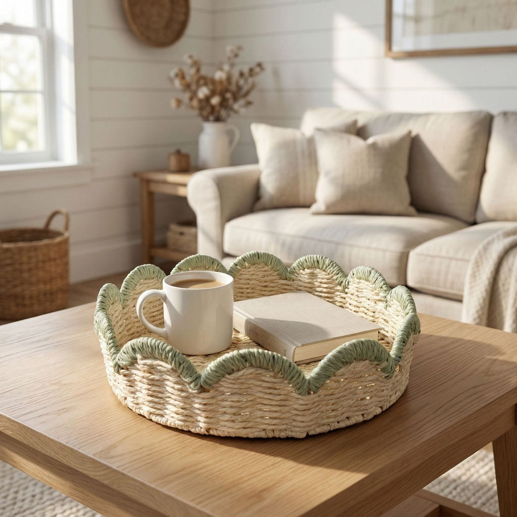 Decorative Storage Basket Soft Textile Handcrafted | High & Bury