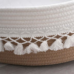 Decorative Storage Basket Soft Textile | High & Bury