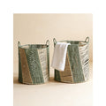 Decorative Storage Basket Two Small Large | High & Bury