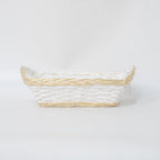 Decorative Storage Basket with Braided Frame | High & Bury
