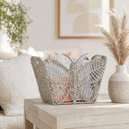 Decorative Storage Basket with Butterfly Design | High & Bury