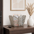 Decorative Storage Basket with Butterfly Design | High & Bury