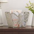 Decorative Storage Basket with Butterfly Design | High & Bury