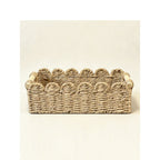 Decorative Storage Basket with Ergonomic Handles | High & Bury