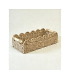 Decorative Storage Basket with Ergonomic Handles | High & Bury