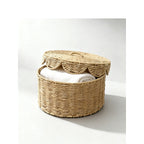 Decorative Storage Basket with Lid | High & Bury