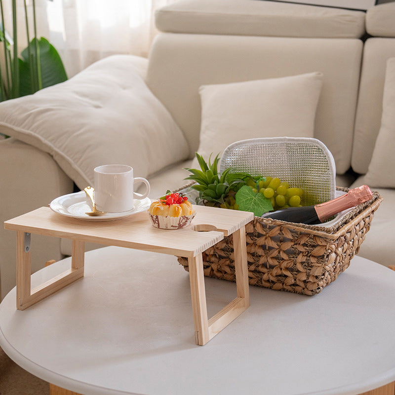 Decorative Storage Basket with Removable Cloth Lid | High & Bury