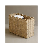 Decorative Storage Basket with Waved Edge | High & Bury
